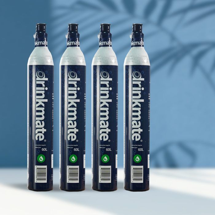 60L (14.5L) CO2 Cylinders - 4 Pack - Image 1
